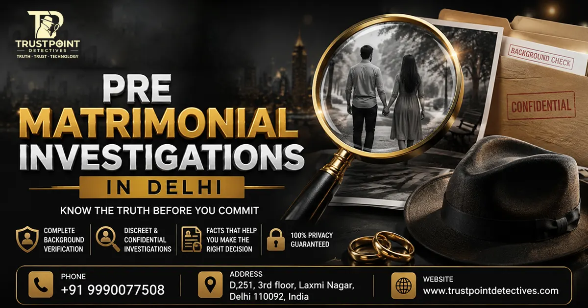 Pre Matrimonial Investigations in Delhi | Trust Point Detectives