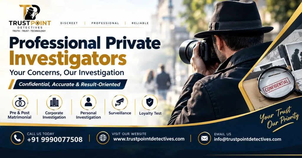 Best Detective Agency in Delhi NCR | Trust Point Detectives Best Detective Agency in Delhi NCR | Trust Point Detectives